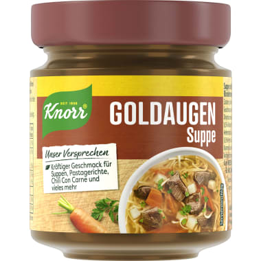 Knorr Bouillon Goldaugen Suppe