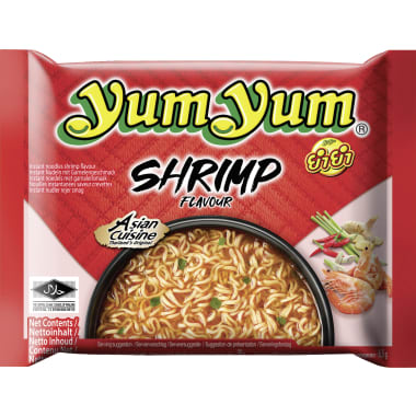 Yum Yum Instantnudeln mit Shrimpgeschmack