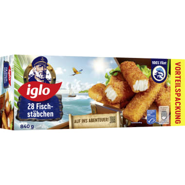 Iglo Fischstäbchen MSC 28er-Packung