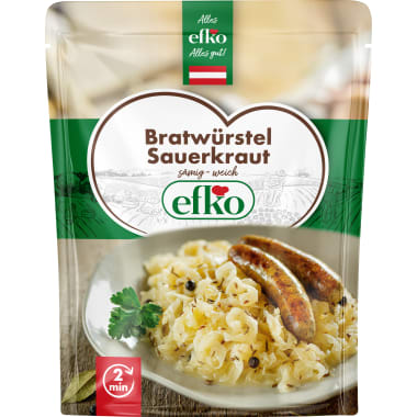 Efko Bratwürstel Sauerkraut