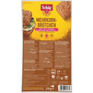 Schär Mehrkornbrötchen glutenfrei