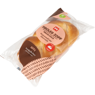 M Zopf handgeflochten