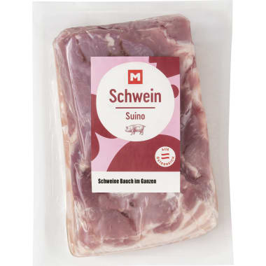 M Schweine Bauch im Ganzen