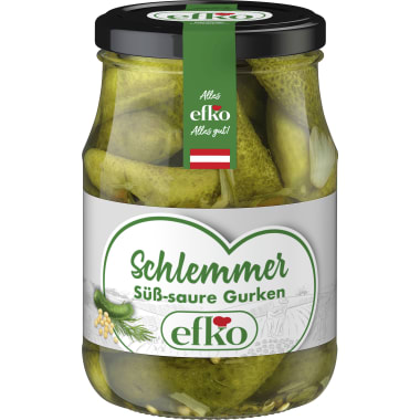 Efko Schlemmergurken süß sauer