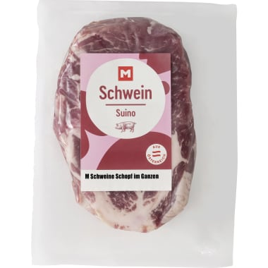 M Schweine Schopf im Ganzen