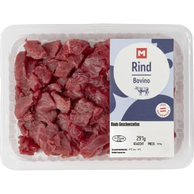 M Rinds Geschnetzeltes
