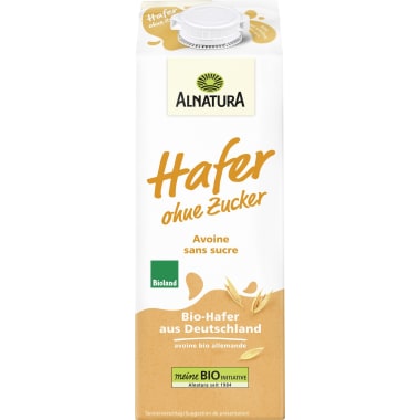 Alnatura Hafer Drink ohne Zucker 1L