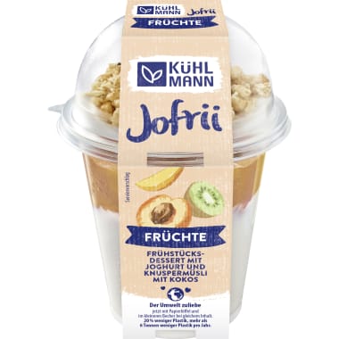 Kühlmann Frühstücksbecher Früchte mit Müsli
