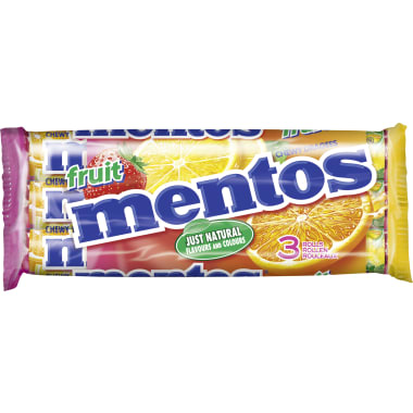 Mentos Fruit 3er-Packung