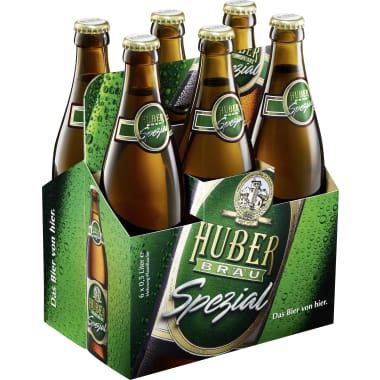 Huber Bräu Spezial Tray 0,5 Liter