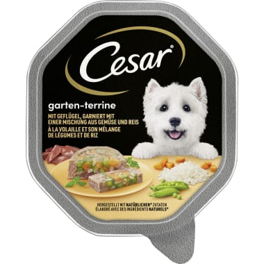 Cesar Gartenvielfalt Geflügel-Gemüse-Reis