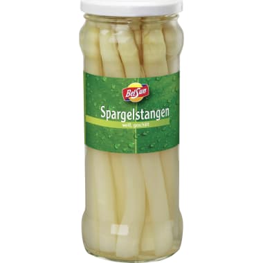 Belsun Spargelstangen geschält weiß