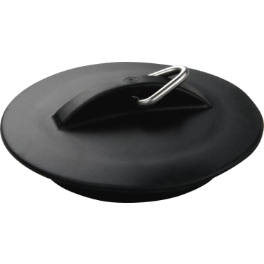 Fackelmann Abfluss-Stöpsel schwarz 6,0 cm