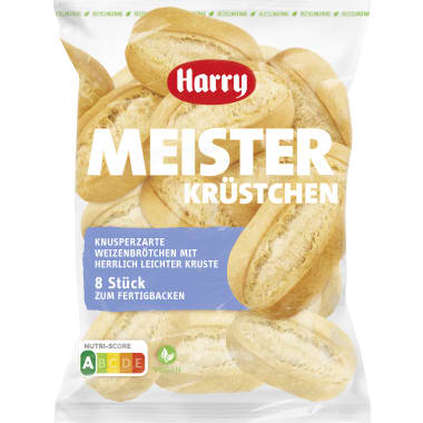 Harry Meister Krüstchen 8 Aufbackbrötchen