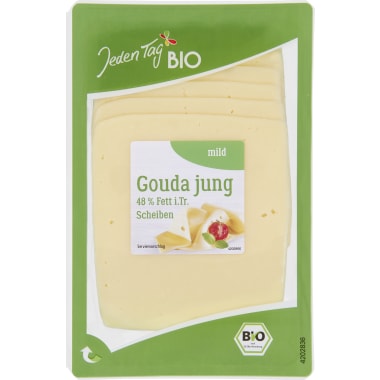 Jeden Tag Bio Gouda Scheiben