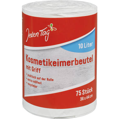 Jeden Tag Kosmetikeimer-Beutel 10 Liter
