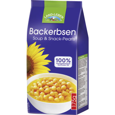 Land-Leben Backerbsen Palmölfrei