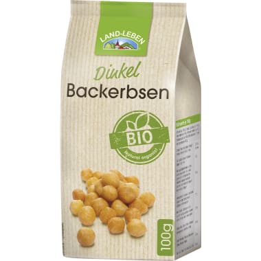 Land-Leben Bio Dinkel Backerbsen