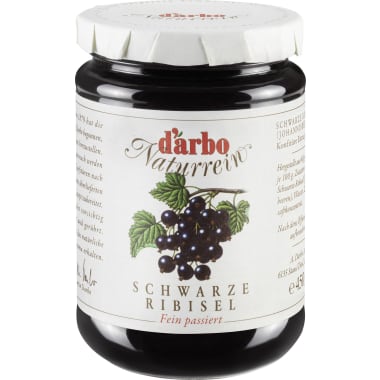 Darbo Naturrein Brombeer-Schwarze Ribisel fein passiert Extra
