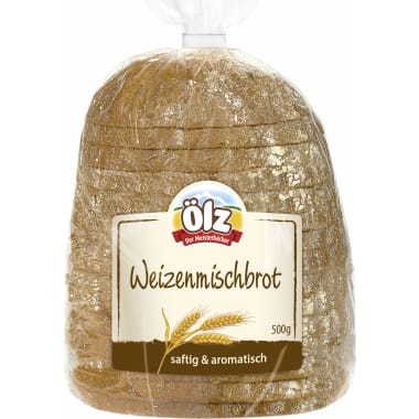 Ölz Weizenmischbrot geschnitten