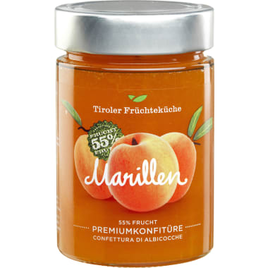 Tiroler Früchteküche Marillenkonfitüre 55% Frucht