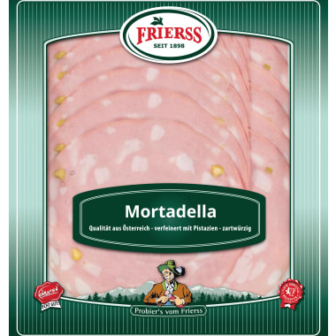 Frierss Mortadella geschnitten
