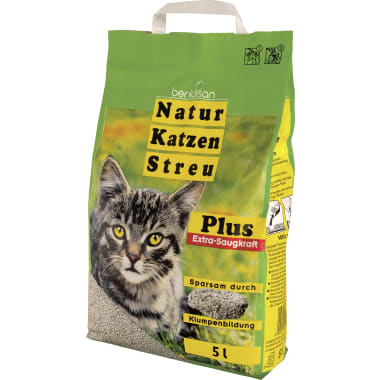 Bentosan Naturkatzenstreu mit Extra-Saugkraft