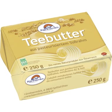Kärntnermilch Teebutter