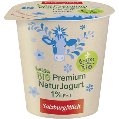 SalzburgMilch Bio-Naturjoghurt 1%