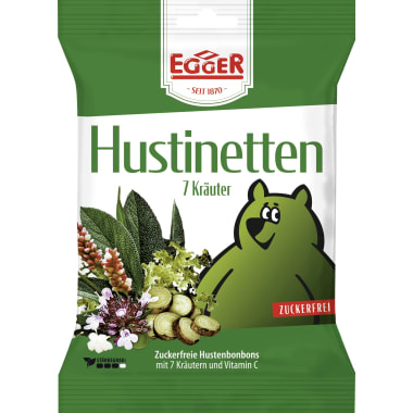 Egger Hustinetten 7 Kräuter ohne Zucker