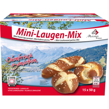 Meisterbrezen Laugenminis 15er-Packung