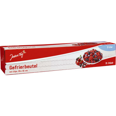 Jeden Tag Gefrierbeutel 3,0 Liter