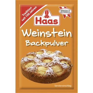Haas Weinstein Backpulver 3er