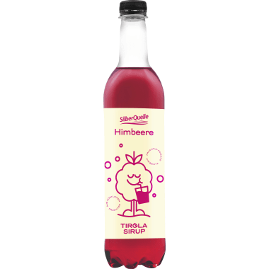 Silberquelle Sirup Himbeer 1,0 Liter