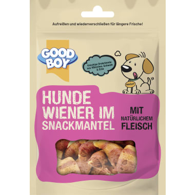 Good Boy Hund Wiener im Snackmantel