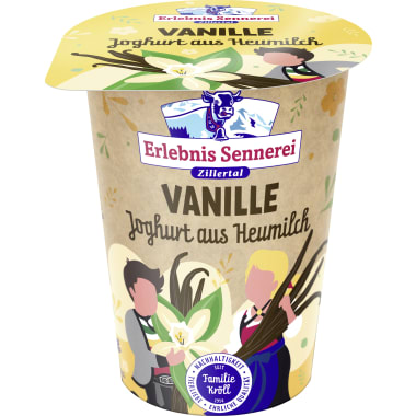 Erlebnissennerei Zillertal Vanillejoghurt aus Heumilch