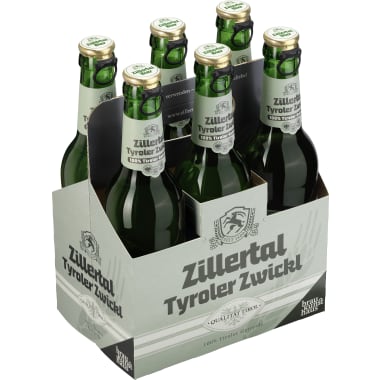 Zillertal Bier Tyroler Imperial Zwickl Tray 0,33 Liter
