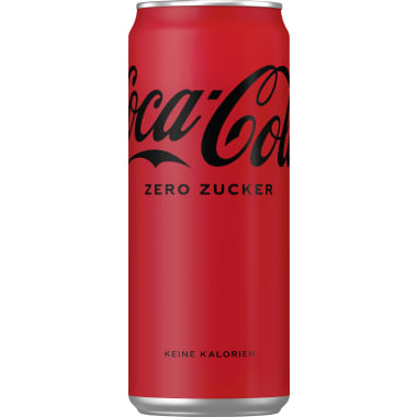 Coca-Cola Zero 0,33 Liter Dose