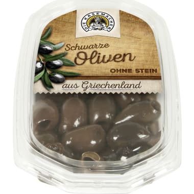 Die Käsemacher Kalamata Oliven ohne Kern
