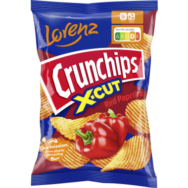 Lorenz Crunchips X-Cut Paprika