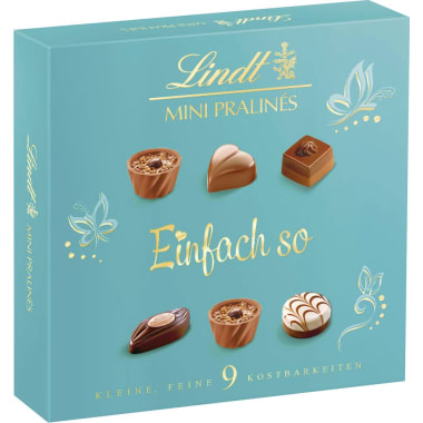 Lindt Mini Pralinés Botschaften