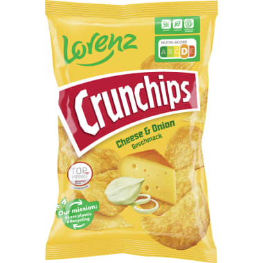 Lorenz Crunchips Cheese & Onion