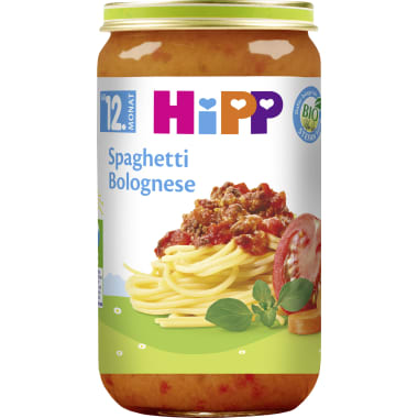 Hipp Spaghetti Bolognese 12. Monat