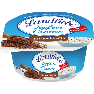Landliebe Topfencreme Stracciatella