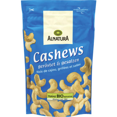 Alnatura Bio Cashews geröstet und gesalzen
