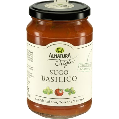 Alnatura Bio Origin Sugo Basilico