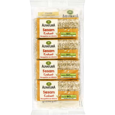 Alnatura Bio Sesam Krokant Riegel 4er-Packung