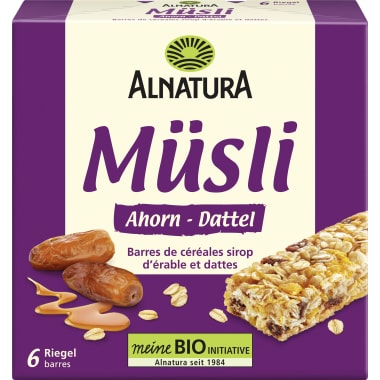Alnatura Bio Ahorn-Dattel Müsliriegel