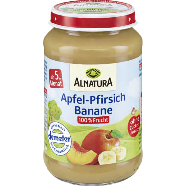 Alnatura Bio Apfel-Pfirsich-Banane 5. Monat