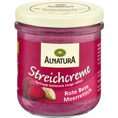 Alnatura Bio Streichcreme Rote Bete Meerrettich